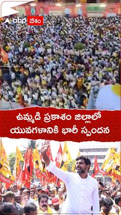 ఉమ్మడి ప్రకాశం జిల్లాలో యువగళానికి భారీ స్పందన