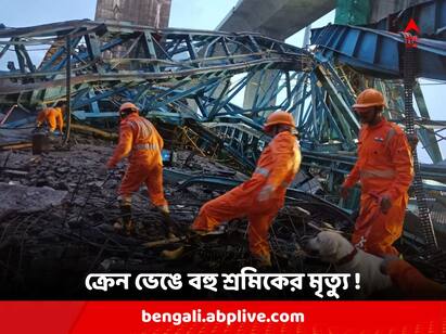 Crane Collapses in Thane 17 People Died After Girder Launcher Collapses Samruddhi Expressway Crane Collapses in Thane : মহারাষ্ট্রে এক্সপ্রেসওয়ের কাজ চলাকালীন ক্রেন ভেঙে মৃত্যু ১৭ কর্মীর ! শোকপ্রকাশ প্রধানমন্ত্রীর