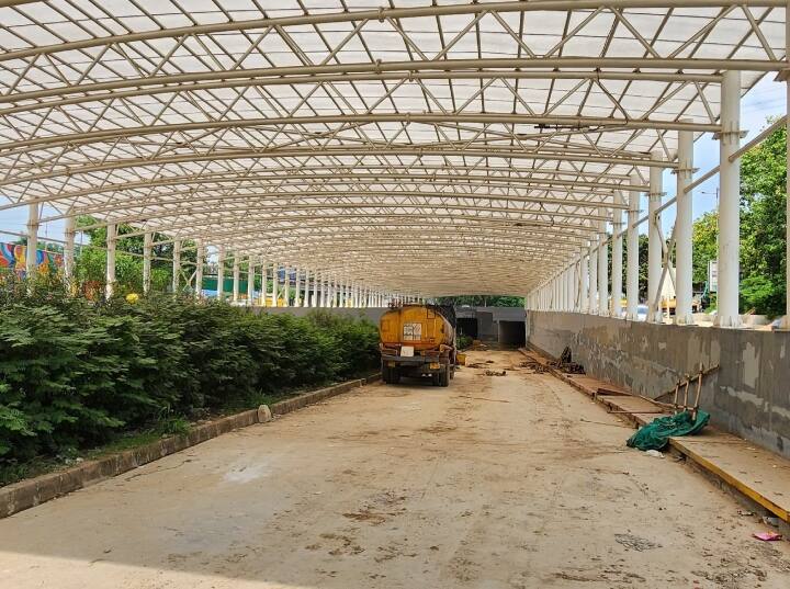 Delhi News: भैरों मार्ग रिंग रोड अंडरपास पर जाम से निजात के लिए और करना होगा इंतजार, जानें कब तक होगा काम पूरा Delhi public will have to wait more for Traffic free Bhairon Marg Ring Road underpass ann Delhi News: भैरों मार्ग रिंग रोड अंडरपास पर जाम से निजात के लिए और करना होगा इंतजार, जानें कब तक होगा काम पूरा