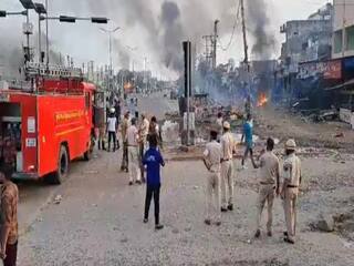 Haryana Clash: பற்றி எரியும் ஹரியானா: 144 தடை உத்தரவு; பள்ளி, கல்லூரிகளுக்கு லீவ்: இணைய சேவை துண்டிப்பு...என்ன காரணம்?