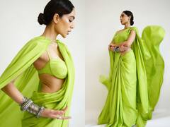 Sobitha New Pic : 'பச்சை நிறமே பச்சை நிறமே...' லைக்ஸ் அள்ளும் சோபிதாவின் இன்ஸ்டா புகைப்படங்கள்!