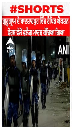 ਗੁਰੂਗ੍ਰਾਮ ਦੇ ਬਾਦਸ਼ਾਹਪੁਰ ਵਿੱਚ ਰੈਪਿਡ ਐਕਸ਼ਨ ਫੋਰਸ ਵੱਲੋਂ ਫਲੈਗ ਮਾਰਚ ਕੱਢਿਆ ਗਿਆ