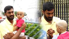 Cricketer Vijay Shankar in Tirumala : తిరుమల శ్రీవారి సేవలో టీమిండియా క్రికెటర్ | ABP Desam