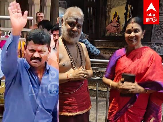 Durga Stalin : காமாட்சி காலடியில் துர்கா ஸ்டாலின் வீடியோ எடுக்க அனுமதி மறுப்பு காஞ்சியில் பரபரப்பு