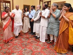 INDIA Leaders Meet President Murmu, Seek Her Intervention To Restore Normalcy In Manipur: IN PICS