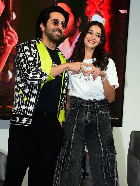 Ayushmann - Ananya Don Stylish Looks For Dream Girl 2 Event