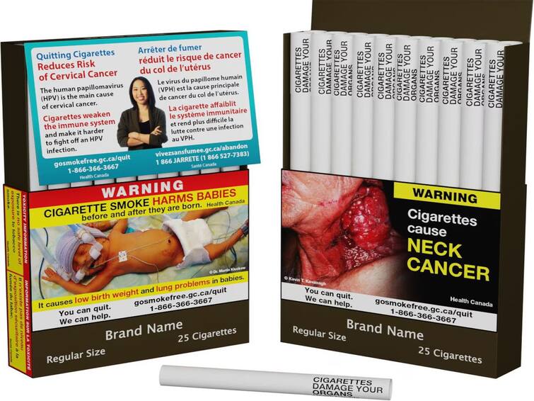 Canada Each Cigarette To Come With Health Label Poison In Every Puff Cigarette Label: పఫ్ పఫ్‌లో విషం, స్మోకింగ్ చేస్తే పోతారు! సిగరెట్లపై కొత్త లేబుల్స్ ప్రభావం చూపుతాయా!