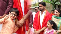 Former Cricketer Sreesanth : తిరుమల శ్రీవారి సేవలో మాజీ క్రికెటర్ శ్రీశాంత్ | ABP Desam