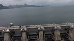 Photos: ઉપરવાસમા ભારે વરસાદથી ધરોઇ ડેમ ફૂલ, જુઓ ડ્રૉનથી લેવાયેલી આકાશી તસવીરોમાં રમણીય તસવીરો.....