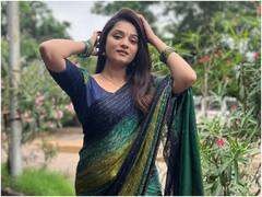 Krishna Mukunda Murari Actress : చీరలో 'కృష్ణ ముకుంద మురారి' సీరియల్ భామ ప్రేరణను చూశారా?