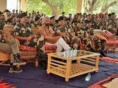 तनोट में सीमा पर जवानों के साथ सनी देओल ने लगाए हिंदुस्तान जिंदाबाद के नारे, गदर-2 का प्रमोशन करने पहुंचे