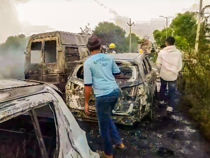 Nuh Haryana Violence Judge Daughter Has Narrow Escape After Mob Sets Car On Fire ABP Live English News Nuh Violence: Judge, Three-Year-Old Daughter Has Narrow Escape After Mob Sets Car On Fire