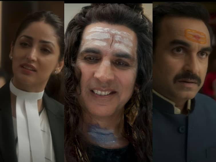 OMG 2 Trailer Akshay Kumar as Lord Shiva Turns Saviour for Devotee Pankaj Tripathi in Amit Rai's Film OMG 2 Trailer: 'शुरु करो स्वागत की तैयारी...' ; अक्षयच्या ‘ओमएजी 2’ चा ट्रेलर रिलीज