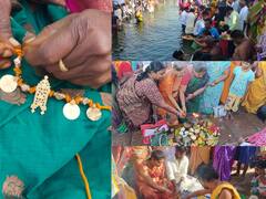 ‘பாய்ந்தோடும் காவிரியே..’ ஆடிப்பெருக்கு விழா கொண்டாட்டத்தில் குவிந்த மக்கள்!