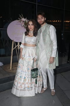 Pictures From Anurag Kashyap's Daughter Aaliyah And Shane Gregoire's Engagement Ceremony