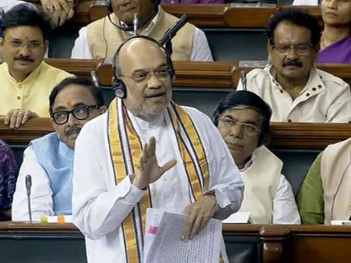 Home Minister Amit Shah On Delhi Services Bill Delhi Ordinance Bill Takes Corruption Dig At Delhi CM Arvind Kejriwal AAP Lok Sabha Parliament Monsoon Session 'Building Bungalows': Amit Shah Takes Corruption Dig At Kejriwal Over Delhi Services Bill