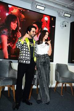 Ayushmann और Ananya Panday की फिल्म 'Dream Girl 2' के Trailer Launch पर पहुंची पूरी Star Cast