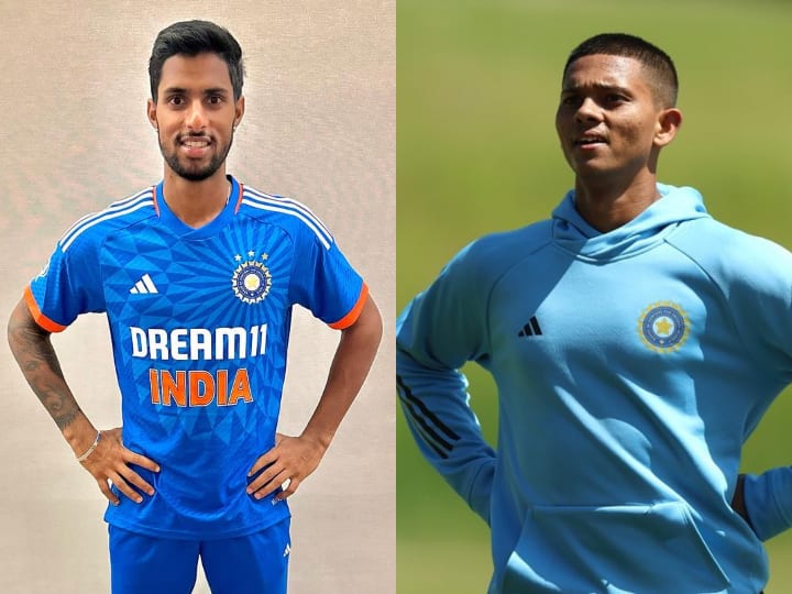 IND vs WI Tilak Varma and Yashasvi Jaiswal may debut in T20I against West Indies see Indian team's predicted playing XI IND vs WI: तिलक वर्मा और यशस्वी जयासवाल का होगा डेब्यू? पहले T20I में ऐसी हो सकती है भारत की प्लेइंग-11