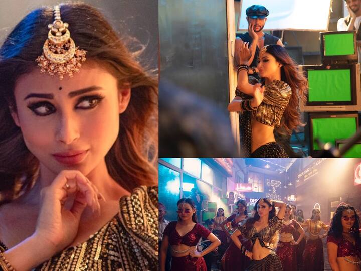 Mouni Roy Pics : இன்ஸ்டாவில் ஆக்டீவாக இருக்கும் இவர், பாடல் ஒன்றின் ஷூட்டில் எடுக்கப்பட்ட புகைப்படங்களை பகிர்ந்துள்ளார். இவை பல லைக்ஸ்களை குவித்து வருகின்றன.