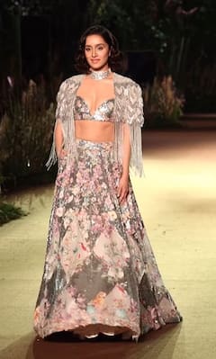 Shraddha Kapoor Turns Showstopper For Rahul Mishra In A Stunning Lehenga - See Pics
