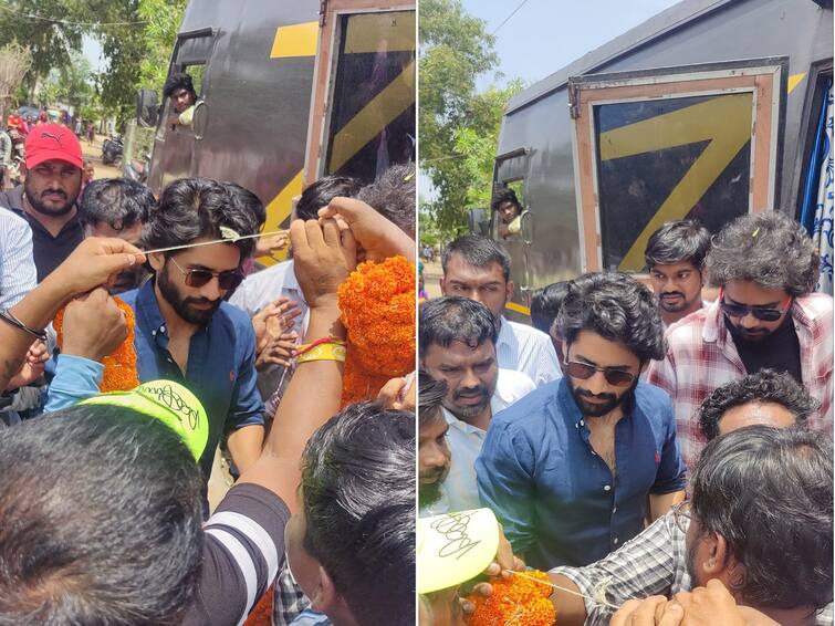 Hero Naga chaitanya, chandu mondeti meets Fishermen in srikakulam district Naga Chaitanya: మత్స్యకారుల వద్దకు హీరో నాగ చైతన్య, సడెన్‌గా రావడంతో ఎగబడ్డ జనం