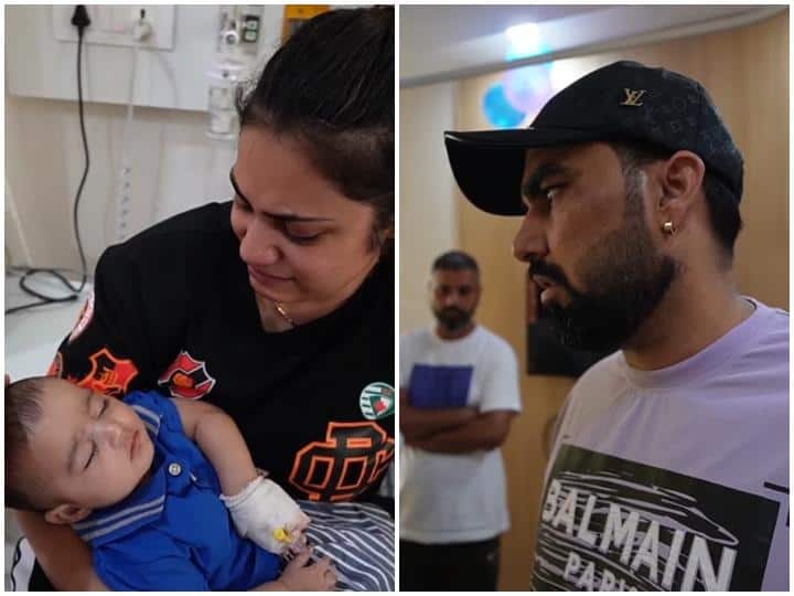 Youtuber Armaan Malik and Kritika Malik new bortn son Zaid had intestinal infection had to undergo an operation Armaan Malik और कृतिका मलिक के नन्हे से बेटे जैद की आंतों में हुआ इंफेक्शन, करना पड़ा ऑपरेशन, यूट्यूबर ने कहा- 'बच्चे के लिए दुआ करो'