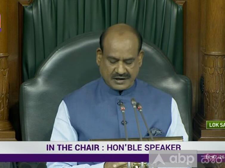 Speaker Om Birla unhappy with interruptions in Lok Sabha Won't Attend Parliament For Now లోక్‌సభలో అంతరాయాలపై స్పీకర్ అసంతృప్తి- సభ్యుల ప్రవర్తనలో మార్పు వచ్చాకే రావాలని ఓం బిర్లా నిర్ణయం