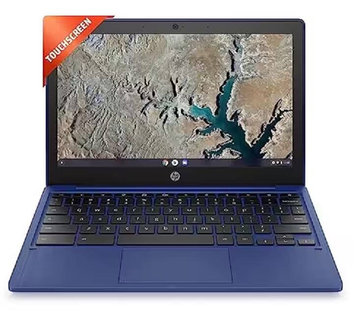 HP Chromebook MediaTek Kompanio 500: -  જો તમે એચડી બ્રાન્ડમાં ખરીદવા માંગો છો, તો આ લેપટૉપ તમારી પહેલી પસંદ બની શકે છે. ફ્લિપકાર્ટ પર આની કિંમત 19,990 રૂપિયા છે. 11.6 ઇંચની ડિસ્પ્લે વાળા આ લેપટૉપમાં 4GB/64GB EMMC સ્ટૉરેજ/Chrome OS) છે. આ ક્રૉમબુક સીરીઝનું ડિવાઇસ છે.