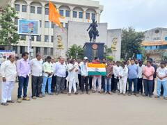 Sangli News : संभाजी भिडेंविरोधात इस्लामपूर बंदला संमिश्र प्रतिसाद, अटकेच्या मागणीसाठी काढला मोर्चा