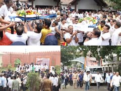 Nitin Desai की पूरी हुई आखिरी इच्छा, एनडी स्टूडियो से निकली अंतिम यात्रा, आखिरी दर्शन के लिए उमड़े लोग