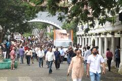 Nitin Desai Last Rites: সাধ করে তৈরি 'এনডি স্টুডিও'তেই সম্পন্ন হল আর্ট ডিরেক্টর নিতিন দেসাইয়ের শেষকৃত্য