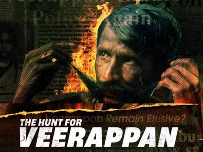 the hunt for veerappan netflix releases new docuseries on veerappan The Hunt For Veerappan : நெட்ஃப்ளிக்ஸில் வெளியான வீரப்பன் வேட்டை.. சீரிஸ் பாக்க ஆரம்பிச்சிட்டீங்களா?