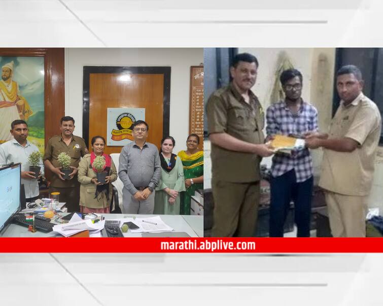 maharashtra news nashik news Bag with documents and money stolen in train found in ST bus returned to concerned owner by st bus staff Nashik : रेल्वेतून बॅग चोरली, 'ती' एसटीच्या कर्मचाऱ्यांना सापडली, तरुण आत्महत्या करणार होता, मात्र... काय घडलं नेमकं? 