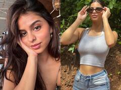 Suhana Khan Photos: கோவாவில் உலா வரும் ஷாருக் கானின் மகள்!