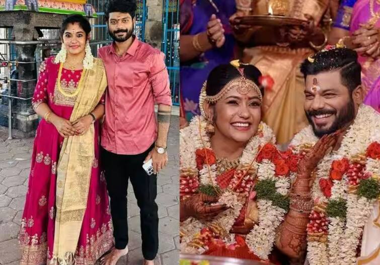 south star sruthi shanmuga priya husband arvind shekar dies due to heart attack  લગ્નના એક વર્ષ બાદ જ આ જાણીતી ટીવી એક્ટ્રેસના પતિનું હાર્ટ એટેકથી મોત 
