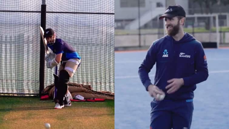 ODI Cricket World Cup 2023 Kane Williamson joins New Zealand team for practice watch Kane Williamson Update: বিশ্বকাপে খেলতে পারবেন উইলিয়ামসন? কিউয়ি অধিনায়কের ফিটনেস আপডেট দিলেন কোচ