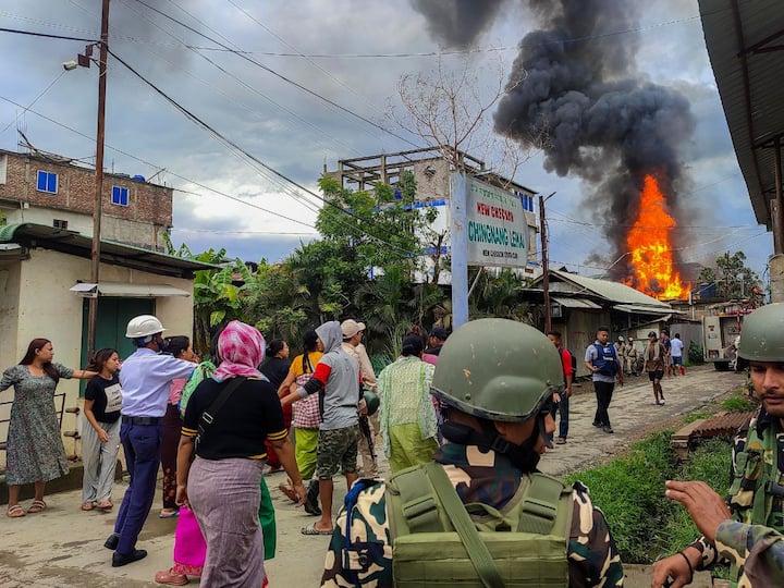 Manipur violence news updates 3 Dead, Houses Set Ablaze In Fresh Outbreak Of Violence In Strife-Torn 3 Dead, Houses Set Ablaze In Fresh Outbreak Of Violence In Strife-Torn Manipur