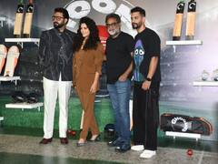 ‘ఘూమర్’ ట్రైలర్ లాంచ్‌ ఈవెంట్లో చిత్ర బృందం - అభిషేక్ బచ్చన్, సయామీ ఖేర్ కీలక పాత్రల్లో!