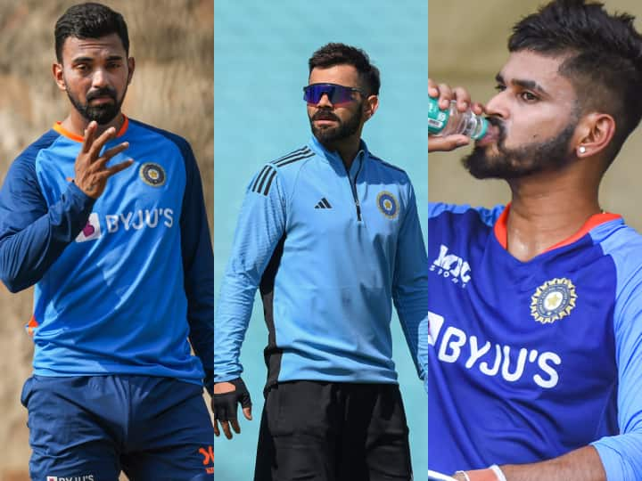 Virat Kohli to leave number three position KL Rahul and Shreyas Iyer is not fit for Asia Cup and World Cup Indian team's middle order options फिट नहीं हुए राहुल-अय्यर तो Asia Cup और World Cup में नंबर-3 पर नहीं खेलेंगे कोहली? मिडिल ऑर्डर का फंसा पेच