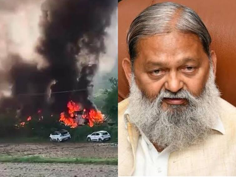 There is a Major Conspiracy Behind Nuh district Temple Riot Haryana Home Minister 