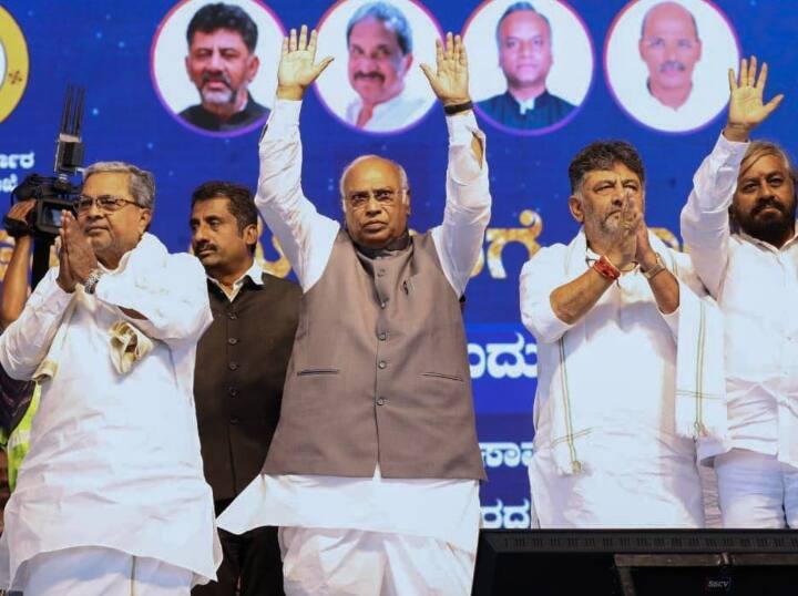 Congress president Mallikarjun Kharge launched free electricity Gruha Jyothi Scheme in Karnataka Karnataka: कर्नाटक में कांग्रेस ने एक और चुनावी वादा किया पूरा, मल्लिकार्जुन खरगे ने की इस योजना की शुरुआत