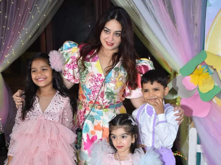 Jay Bhanushali, Mahhi Vij's daughter Tara turned a year older today. The couple seems to have hosted a big party for their beloved daughter. Take a look at Tara's birthday party pics as it gets going