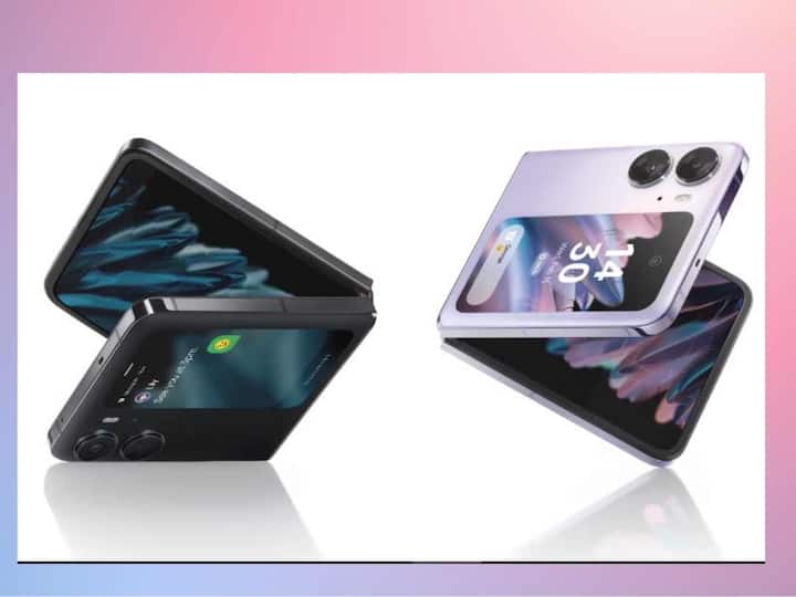 Oppo Find N2 Flip (Rs 89,999): This phone comes with 50-megapixel main sensor with OIS, supported by an 8-megapixel ultrawide sensor. It also has a 32-megapixel selfie snapper on the front. The phone comes with a powerful MediaTek Dimensity 9000+ processor. It has 4,300 mAh battery and 44 W fast charging support. (Source: Oppo)