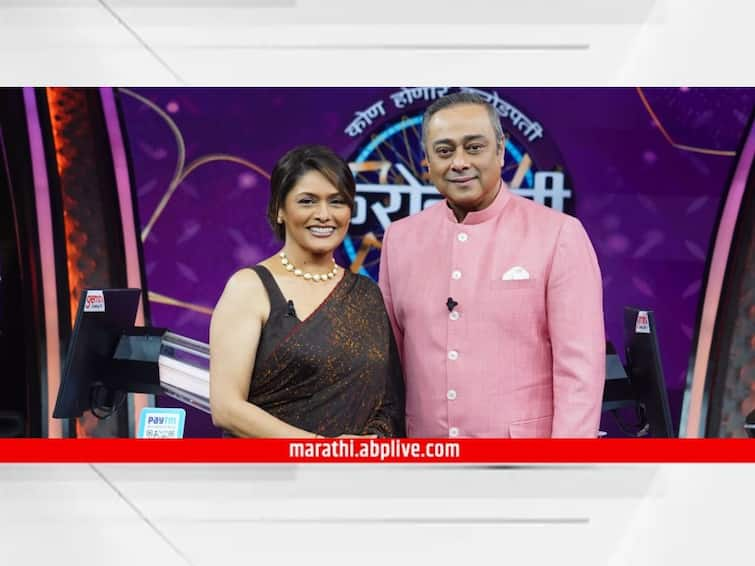 Pallavi Joshi Kon Honar Crorepati marathi television show entertainment Pallavi Joshi Sachin Khedekar Kon Honar Crorepati : 'कोण होणार करोडपती'च्या मंचावर पल्लवी जोशीबरोबर रंगणार गप्पांची मैफील! आज रंगणार विशेष भाग