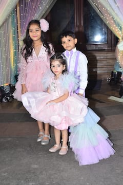 Jay Bhanushali, Mahhi Vij Celebrate Daughter Tara's Birthday Party, See Pics