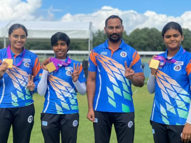 PM Modi Tweet Indian Women's Compound Archery Team Winn Historic Gold Medal In Archery World Championships PM Modi Hails Indian Women's Compound Archery Team For Winning Historic Gold In World Championships