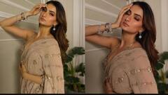 ਕੈਮਰੇ 'ਚ ਕੈਦ ਹੋਇਆ ਪਲਕ ਤਿਵਾਰੀ ਦਾ ਸਿਜਲਿੰਗ ਅਵਤਾਰ, ਸਾੜ੍ਹੀ 'ਚ ਦੇਖ ਕੇ ਯੂਜ਼ਰਸ ਹਾਰ ਬੈਠੇ ਆਪਣਾ ਦਿਲ