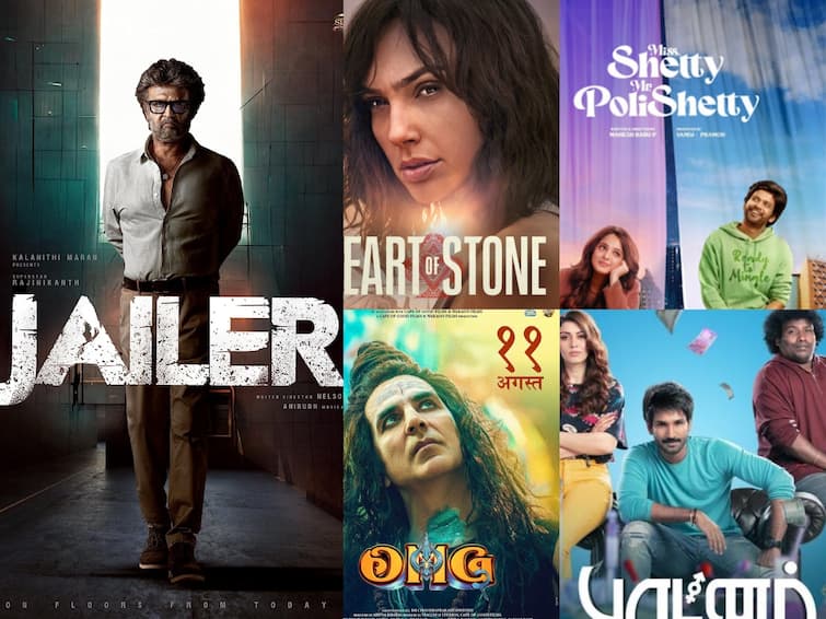 jailer heart of stone partner movies releasing on august month AUGUST Month Release: கோலிவுட் டூ ஹாலிவுட்... ரஜினி முதல் கால் கடோட் வரை... ஆகஸ்ட் மாதம் வெளியாகும் மாஸ் திரைப்படங்கள்!