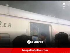 দমদমে ঢোকার মুখে আপ কল্যাণী লোকালে ধোঁয়া, আতঙ্কে ট্রেন থেকে নেমে পড়েন যাত্রীরা