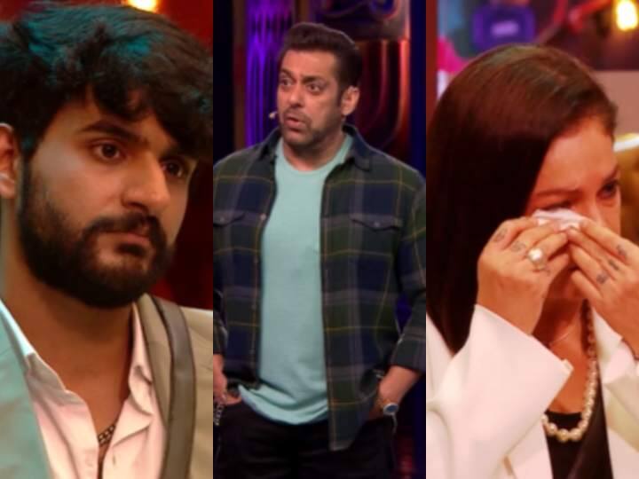 Big Boss OTT 2 Salman Khan schools Abhishek Malhan Pooja Bhatt got emotional cried Big Boss OTT 2: 'वीकेंड का वार' में अभिषेक मल्हान पर बरसे सलमान खान, कॉन्फिडेंस पर कसा तंज, रो पड़ी पूजा भट्ट